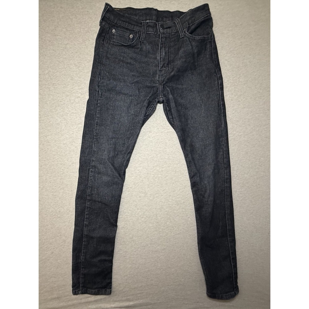 Levi's 510. charcol gray wash. 30x32 straight leg. zipper fly